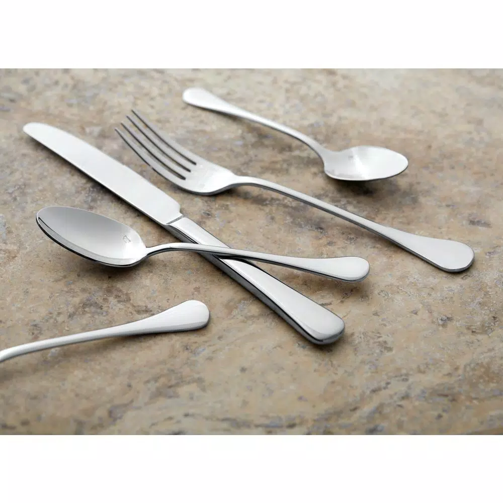 Oneida Puccini 18/10 Stainless Steel Salad and Dessert Forks, 12-Piece Set