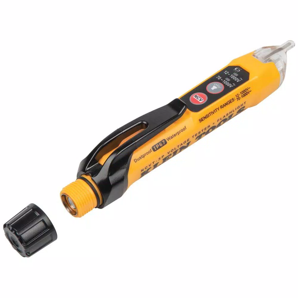 Klein Tools 2-Piece Voltage Tester and Wire Stripper Tool Set with Non-Contact Detector and Copper Wire Cutter