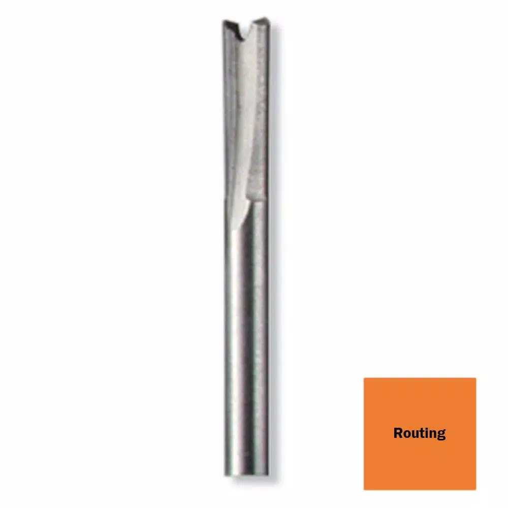 Dremel 1/8 in. Straight Router Bit for Wood and Soft Materials, High-Speed Steel