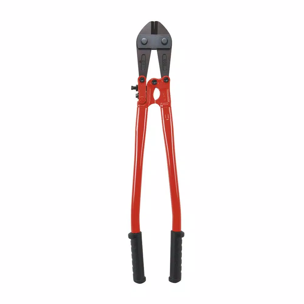 Klein Tools 24 in. Steel Handle Bolt Cutters with Forged Alloy Tool Steel Jaws