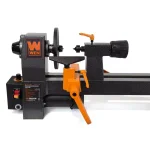 WEN 8 in. x 12 in. Variable Speed Midi Wood Lathe, 750-3200 RPM thumbnail 6