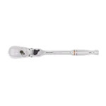 GEARWRENCH 1/4 in. Drive 90-Tooth Locking Flex Head Teardrop Ratchet thumbnail 4
