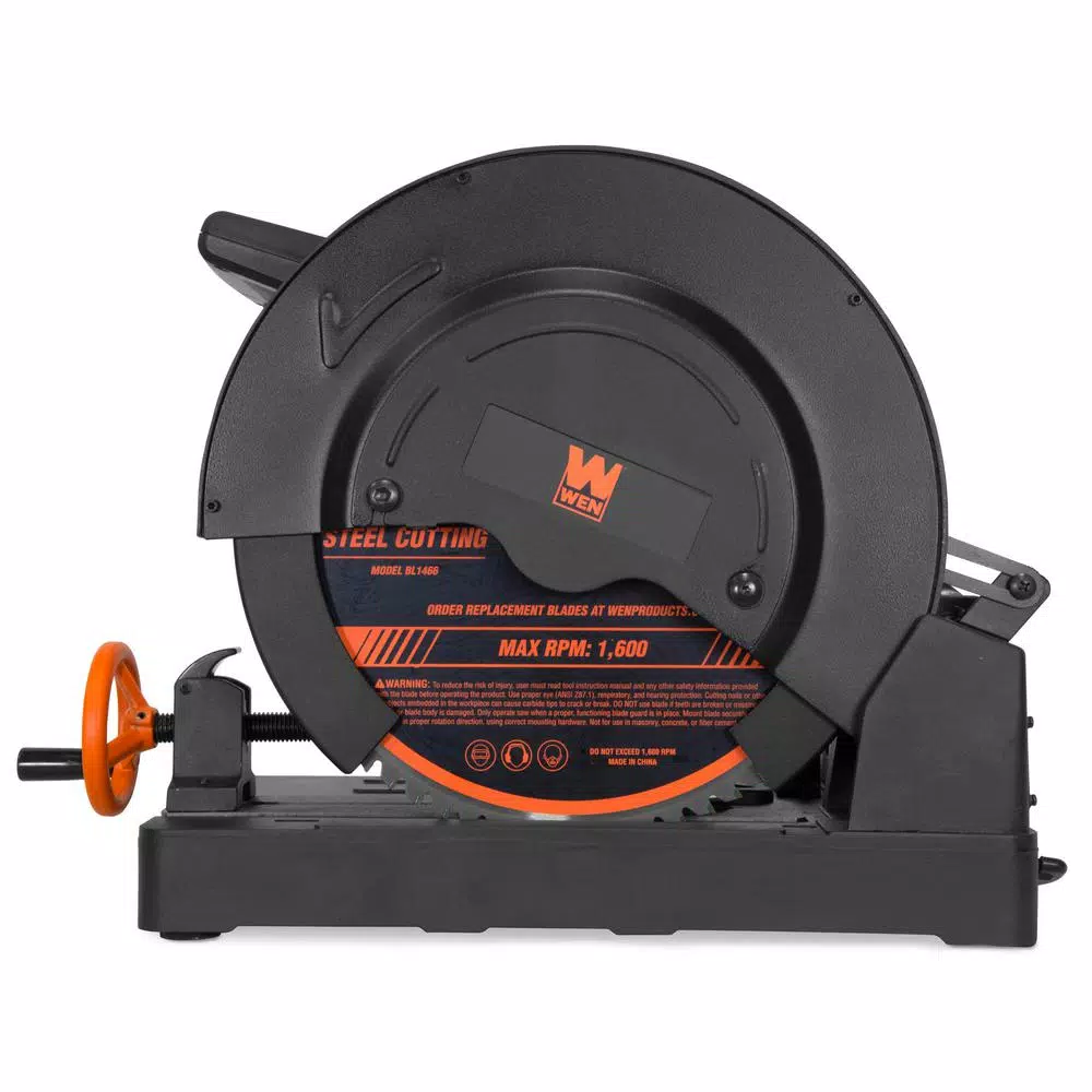 WEN 15 Amp 14 in. Heavy-Duty Multi-Material Chop Saw with Carbide-Tipped Blade