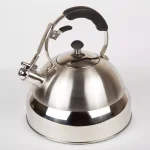 Creative Home Saturn 11.2-Cup Stainless Steel Whistling Tea Kettle, Silver thumbnail 2