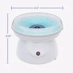 Chef Buddy White Countertop Cotton Candy Machine, 450W thumbnail 2