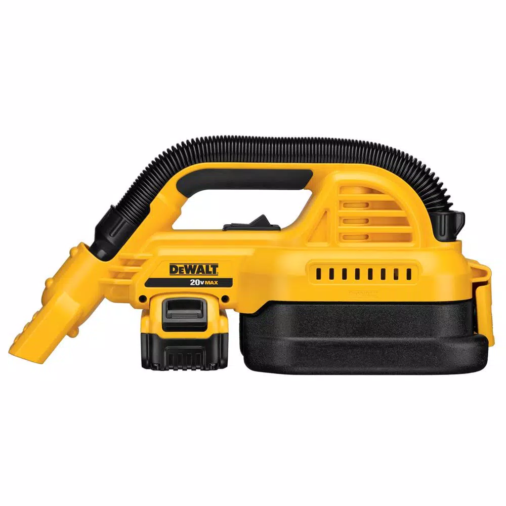 DEWALT 20V MAX 1/2 Gal. Wet/Dry Portable Vacuum with 2Ah Battery (DCV517B)
