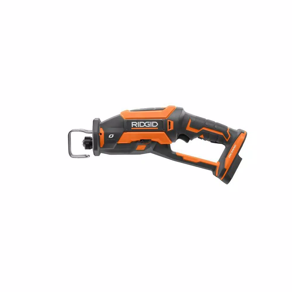 RIDGID 18V OCTANE Cordless Brushless One-Handed Reciprocating Saw, Tool Only