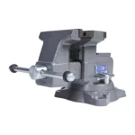 Wilton 4550R Reversible Bench Vise, 5.5 in. Jaw Width with 360° Swivel Base thumbnail 1