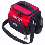 Husky 9 in. Insulated Lunch Box Cooler Bag, Red thumbnail 5