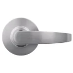 Universal Hardware Commercial Heavy Duty Vandal Resistant Storeroom Door Lever, Satin Chrome, ANSI Grade 1 thumbnail 2