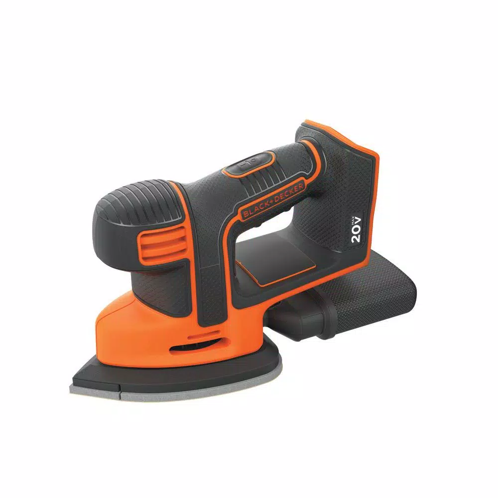 BLACK+DECKER 20V MAX Lithium-Ion Cordless Mouse Sander with 1.5 Ah Battery and Charger