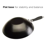 Ecolution Hong Kong Chopstick House 12-inch Aluminum Nonstick Wok with Helper Handle thumbnail 4