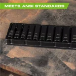 Arcan AS21211SD 1/2 in. Drive Deep SAE Impact Socket Set, 11-Piece thumbnail 5