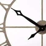 Mercana Mething 31.5 in. Oversized Farmhouse Wood Wall Clock with Roman Numerals thumbnail 3