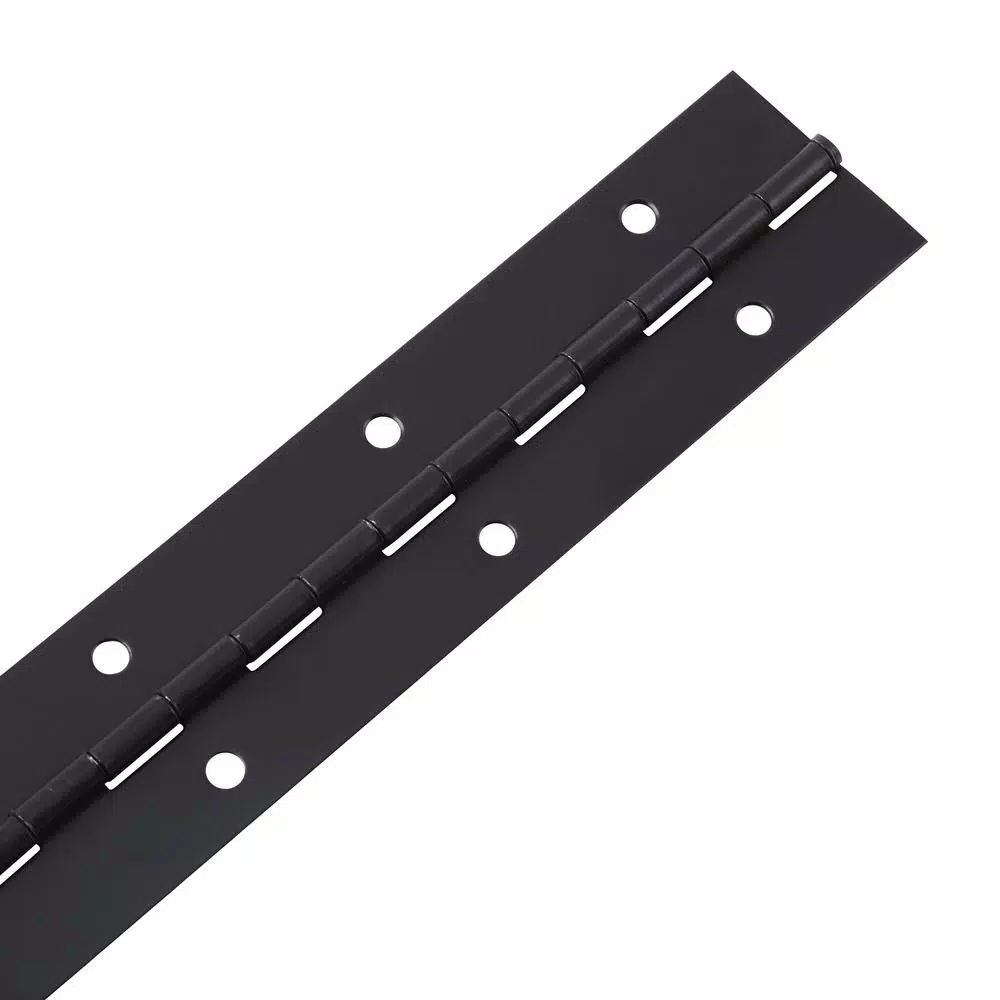 Everbilt 1-1/2 in. x 48 in. Oil-Rubbed Bronze Continuous Hinge, Steel