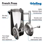 Frieling 2-Cup Mirror Finish Stainless Steel French Press, 16 fl. oz. thumbnail 9