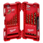 Milwaukee SHOCKWAVE 66-Piece Impact Duty Driver, Cobalt Drill, and Step Bit Set thumbnail 11