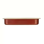 Tramontina Style Ceramica 14x10 in. Aluminum Roasting Pan, Metallic Copper thumbnail 2
