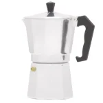 Home Basics 6-Cup Aluminum Stovetop Espresso Machine, Grey thumbnail 10