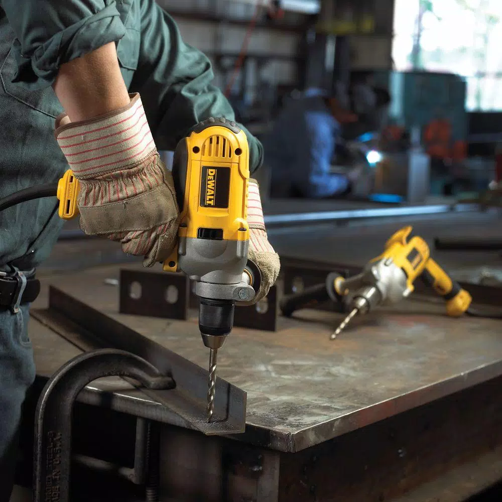 DEWALT DWD215G 1/2 in. 10 Amp Variable Speed Corded Drill with Keyless Chuck