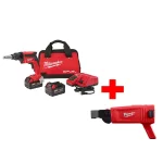 Milwaukee M18 FUEL 18V Brushless Cordless Drywall Screw Gun XC Kit with Collated Attachment thumbnail 1