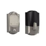 Schlage Encode Smart WiFi Deadbolt with Alarm, Satin Nickel thumbnail 1