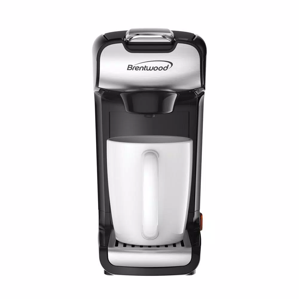 Brentwood Appliances 1.25-Cup Single Serve K-Cup Coffee Maker, Black