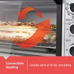 BLACK+DECKER 8-Slice Extra-Wide Convection Toaster Oven, Stainless Steel thumbnail 3