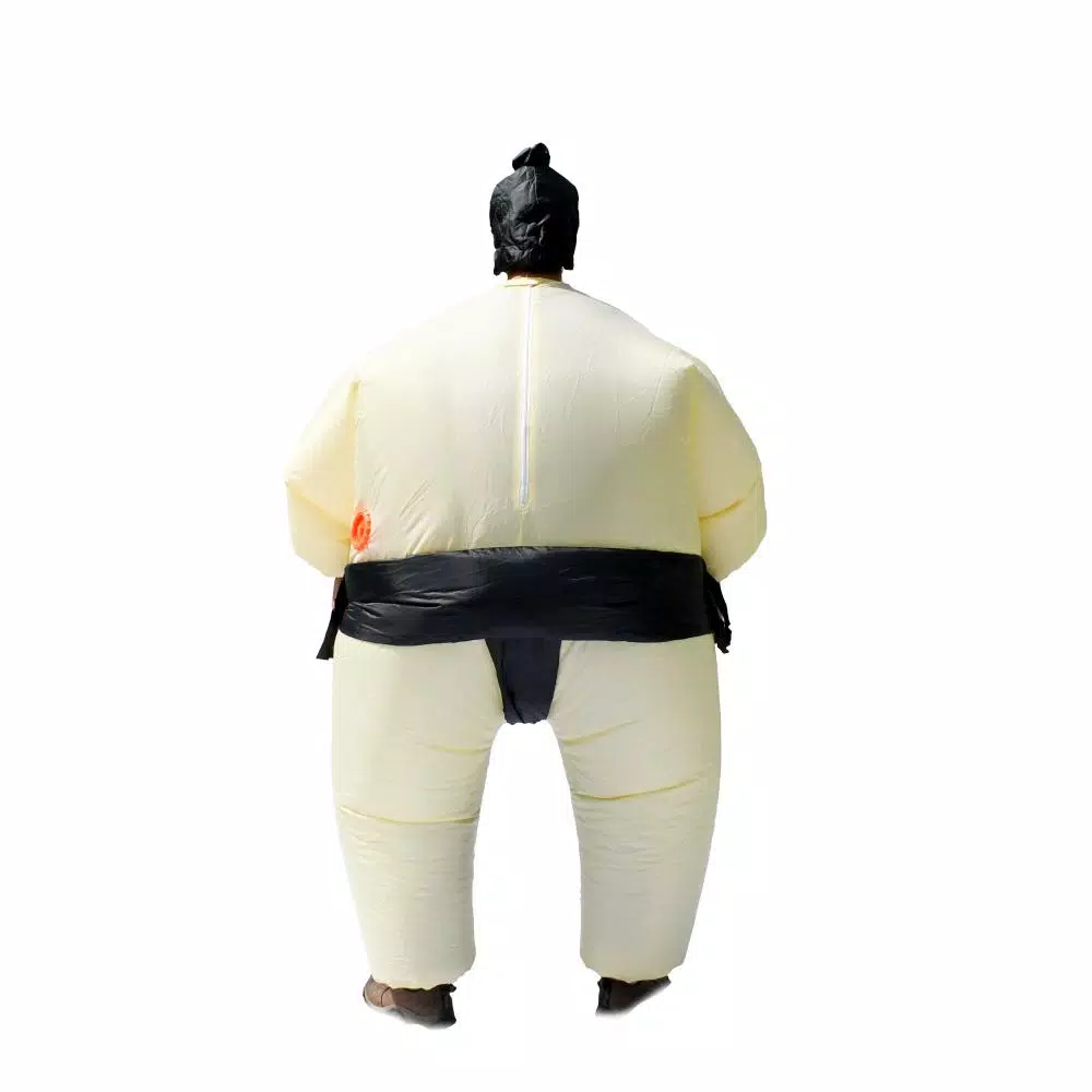 ALEKOs Inflatable Sumo Wrestler Adult Halloween Costume with Headpiece