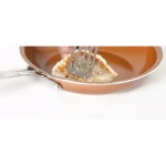 Kitchen Details 10 in. Aluminum Nonstick Copper Frying Pan with Titanium Ceramic Coating thumbnail 4