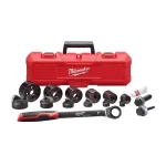 Milwaukee EXACT 1/2 in. x 2 in. Ratchet Knockout Set for Mild and Stainless Steel thumbnail 1