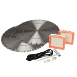 Hilti DSH 700-X 14 in. Handheld Gas Saw Kit with Diamond Blades and Maintenance Kit thumbnail 4