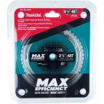 Makita 5-7/8 in. 48T Max Efficiency Carbide-Tipped Saw Blade for Thin Metal thumbnail 3