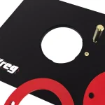Kreg Precision Router Table Insert Plate with Level-Loc Reducing Rings, Non-Predrilled thumbnail 4