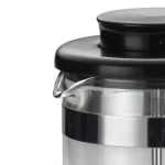 BonJour Coffee & Tea Riviera 8-Cup French Press with Coaster and Scoop, Black thumbnail 6