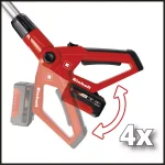 Einhell PXC 18V Cordless 18 in. Telescoping Pole Hedge Trimmer, 0.5 in. Cutting Diameter (Tool Only) thumbnail 9
