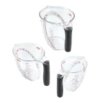 OXO Good Grips 3-Piece Angled Measuring Cup Set thumbnail 1
