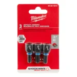 Milwaukee SHOCKWAVE 3/8 in. Insert Magnetic Nut Driver, 3-Pack thumbnail 2