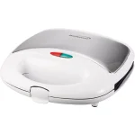 Brentwood Appliances TS-240B 750-Watt Dual Sandwich Maker, Nonstick, White thumbnail 1