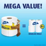 Charmin Ultra Strong Toilet Paper, Mega Plus Rolls, 12 Count thumbnail 6