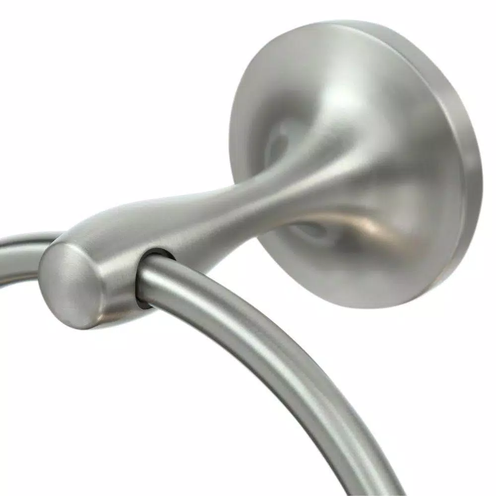 KOHLER Willamette Towel Ring in Vibrant Brushed Nickel