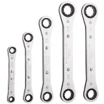 Klein Tools 5-Piece Ratcheting Box Wrench Set with Vinyl Pouch thumbnail 3