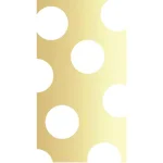 Sugar Plum Party SugarPlum Glam 32-Piece Assorted Disposable Paper Napkins - White/Gold thumbnail 2