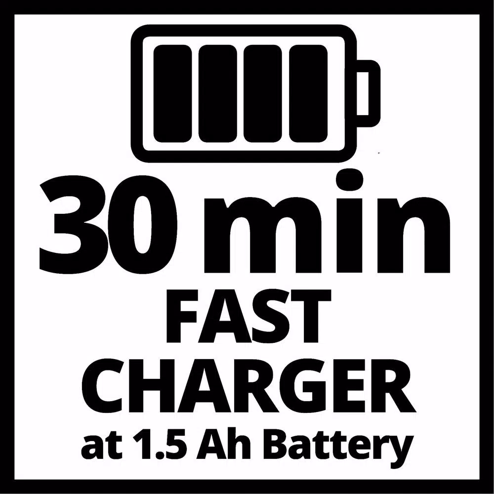 Einhell Power X-Change 18V 3A Dual Port Lithium-Ion Fast Battery Charger Station