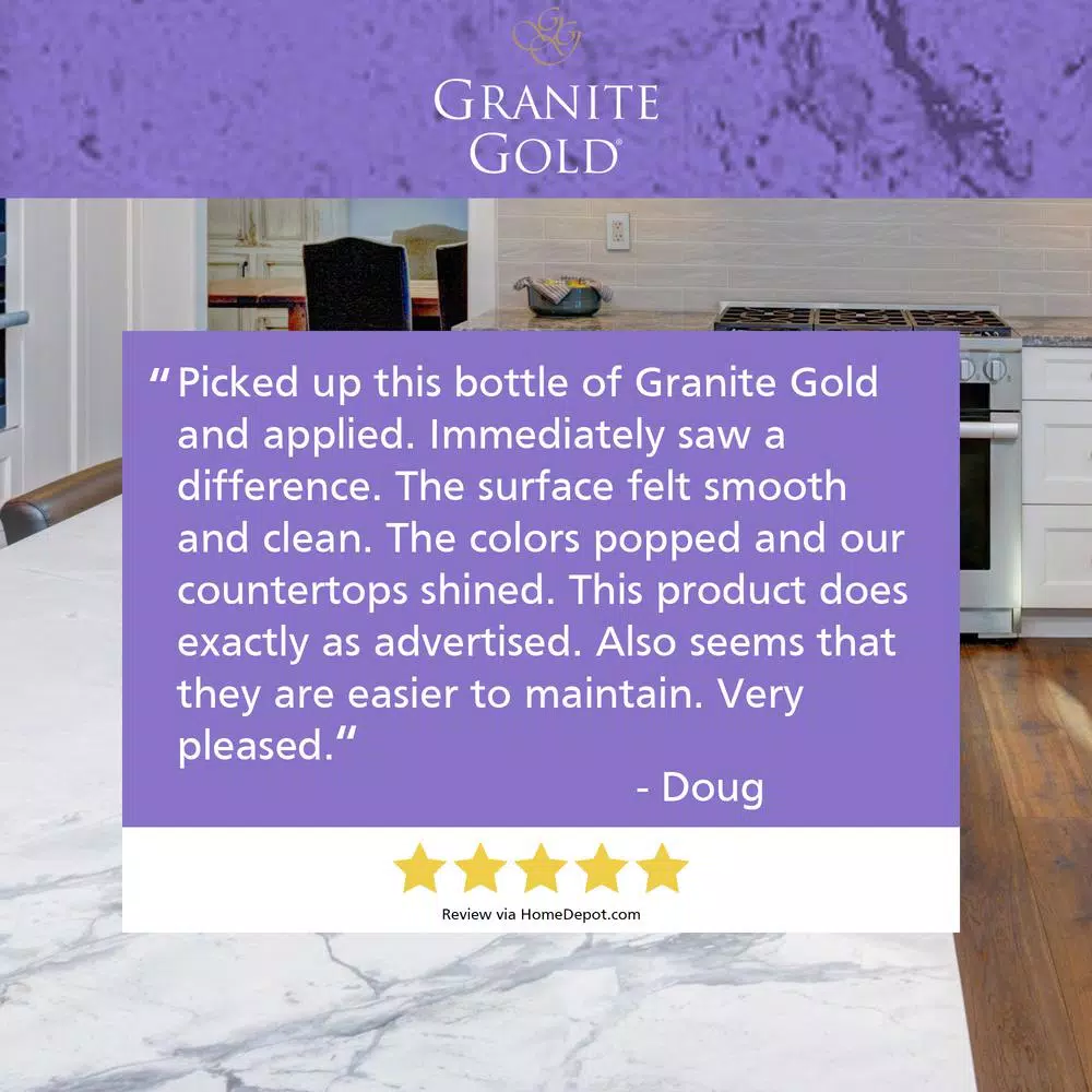 Granite Gold Daily Cleaner and Polish Refill, 64 oz.