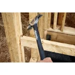 Stiletto TI14MC-F 14 oz. Titanium Milled Face Hammer with 16 in. Curved Fiberglass Handle thumbnail 6