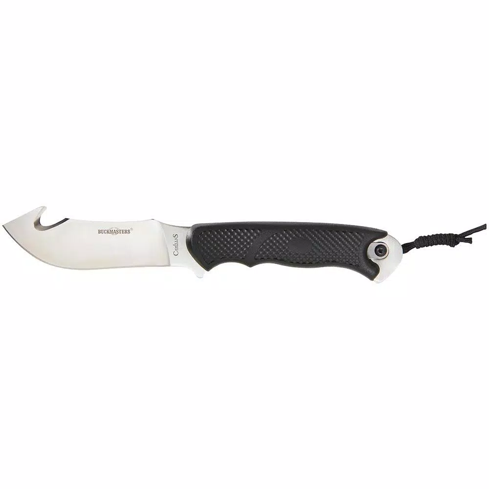 Camillus Parasite 9.75 in. Fixed Blade Gut Hook Knife with Integrated Trimming Blade