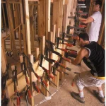 BESSEY 24 in. TG Series Bar Clamp with Composite Plastic Handle and 7 in. Throat Depth thumbnail 3