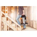 RIDGID 10 Gal. 6.0 Peak HP Stainless Steel Wet/Dry Shop Vacuum with Locking Accessories thumbnail 11