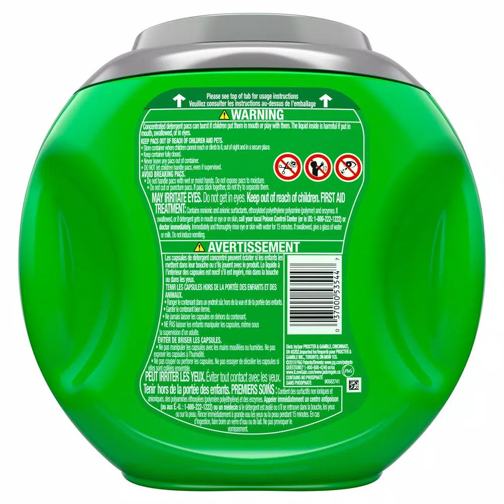 Gain Ultra Flings Laundry Detergent Pods with Febreze Oxi Boost, Original Scent (21-Count, 4-Pack)